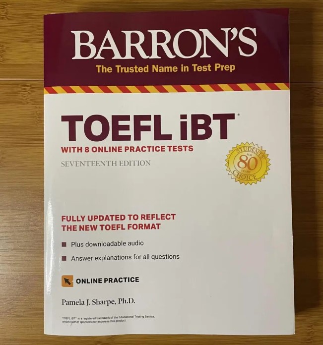 Sách Luyện Thi Barron’s TOEFL iBT